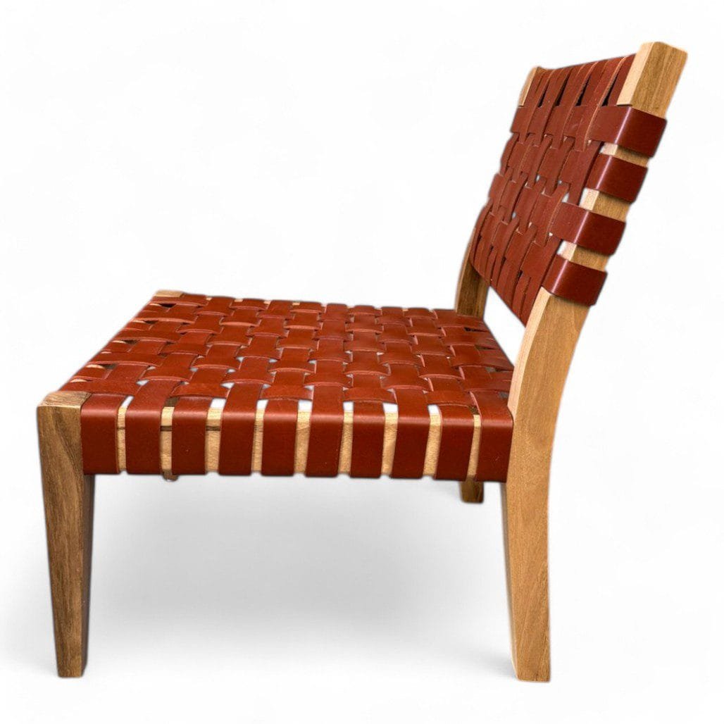 Sillon Matero Tejido en Cuero - Imagen 5