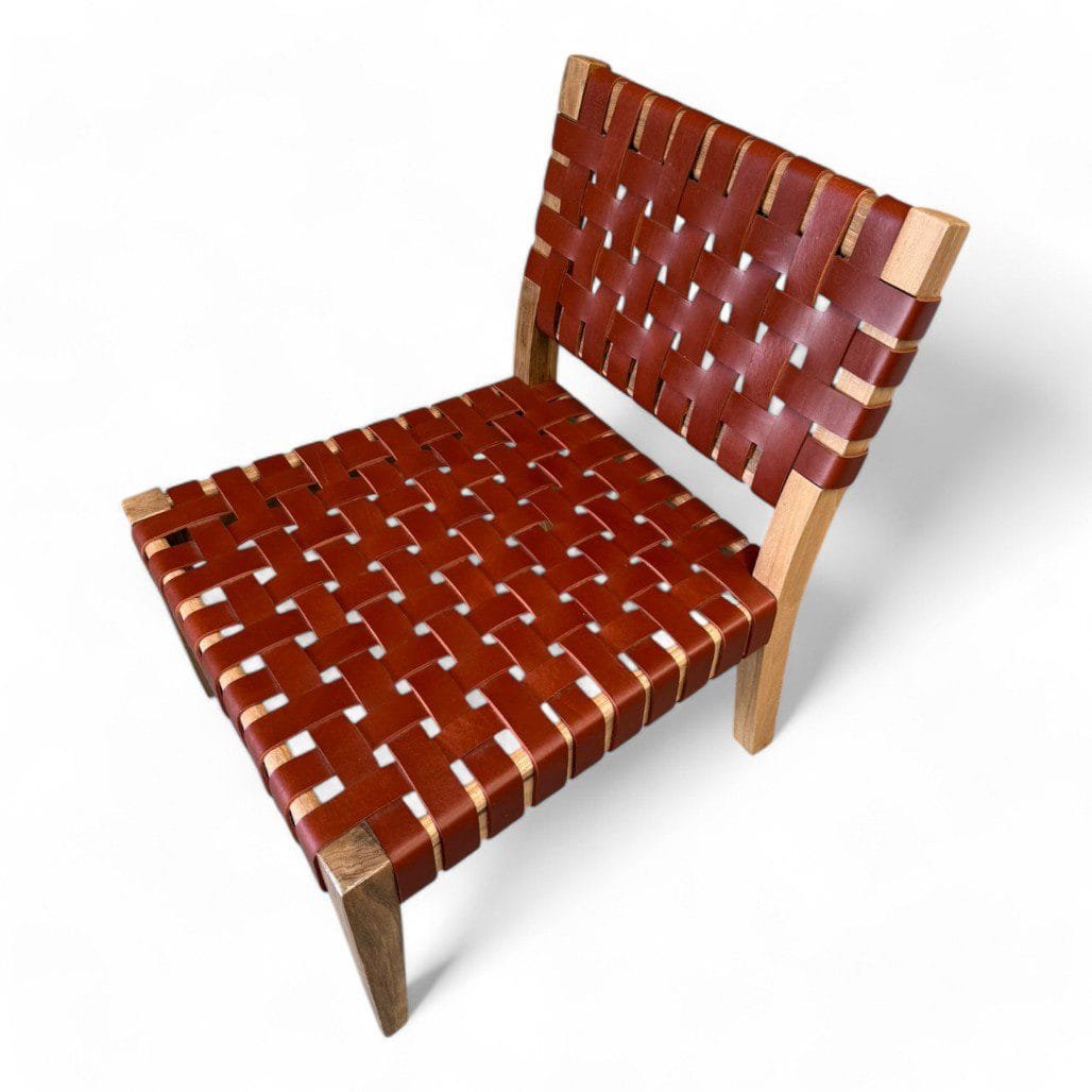 Sillon Matero Tejido en Cuero - Imagen 4