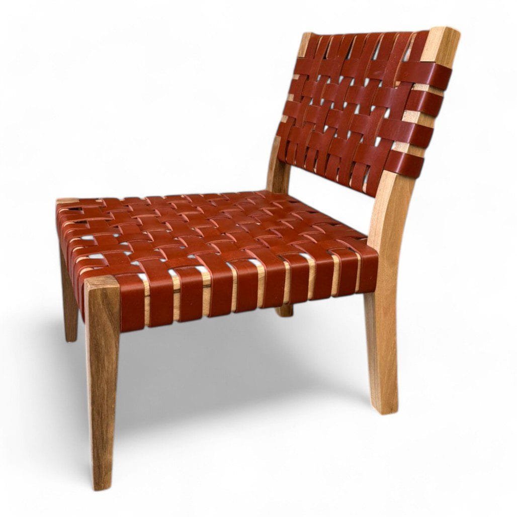 Sillon Matero Tejido en Cuero - Imagen 3